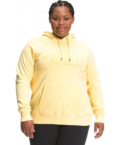 Women's Half Dome Pullover Hoodie Luxe (Standard and Plus Size) Pale Banana $36.36 Activewear