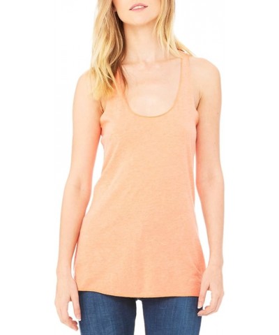 Bella Canvas Triblend Racerback Tank (8430) Orange Triblend $8.93 Tanks