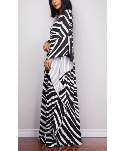 Womens Caftan Floral Print Kaftan Dress Short Sleeve Swimsuit Cover up Loungewear for Summer C-zebra $12.39 Swimsuits