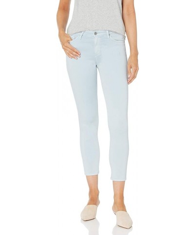 Women's Prima Mid-Rise Cigarette Leg Skinny Fit Crop Pant Sulfur Water Mist $48.42 Pants