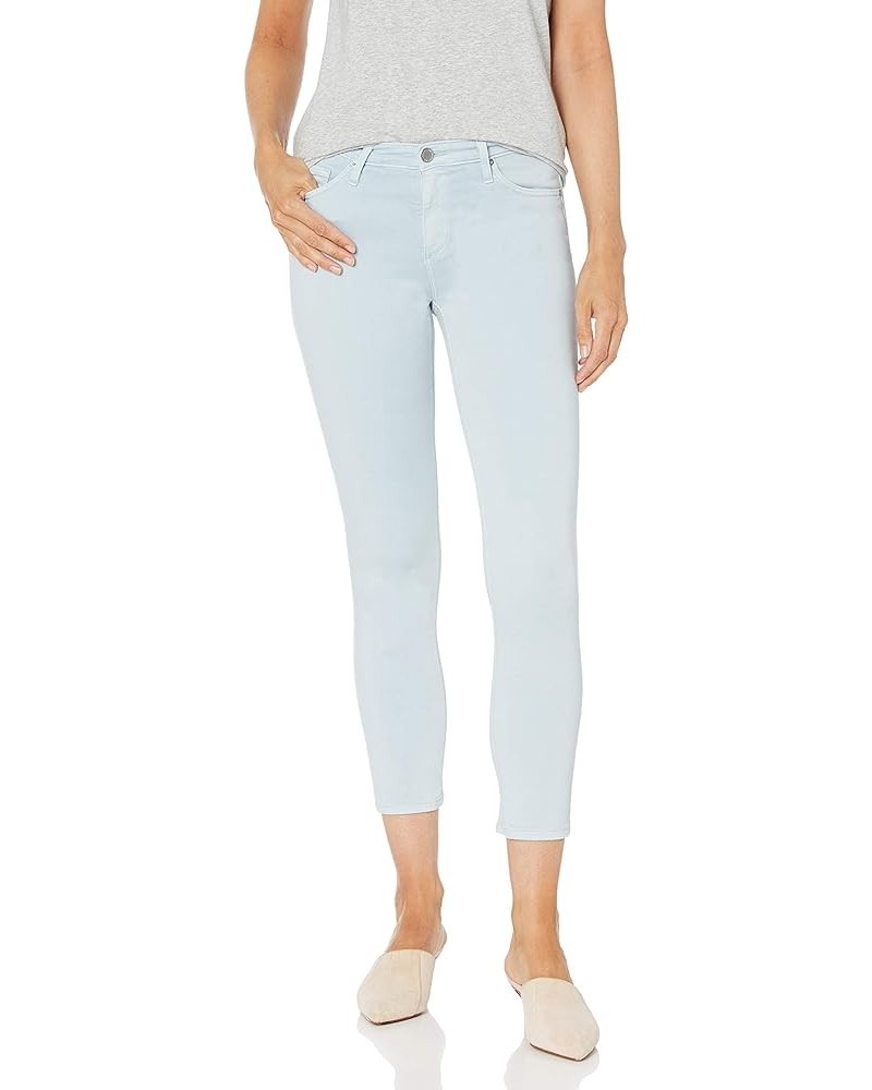 Women's Prima Mid-Rise Cigarette Leg Skinny Fit Crop Pant Sulfur Water Mist $48.42 Pants