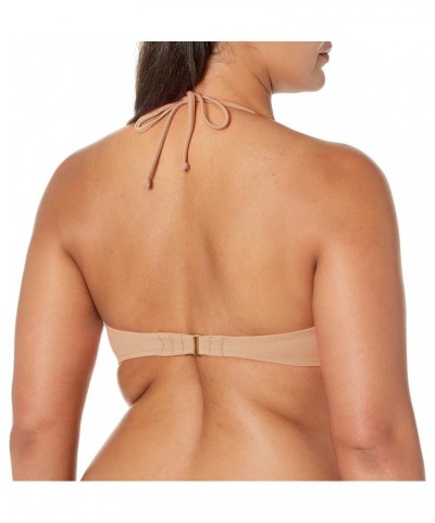 Women's Swim Secret Bandeau Bikini Top Standard Caramel $24.78 Swimsuits