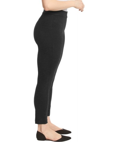 Womens Midweight Tummy Control Ponte Pant (Medium, Charcoal Heather) $18.52 Pants