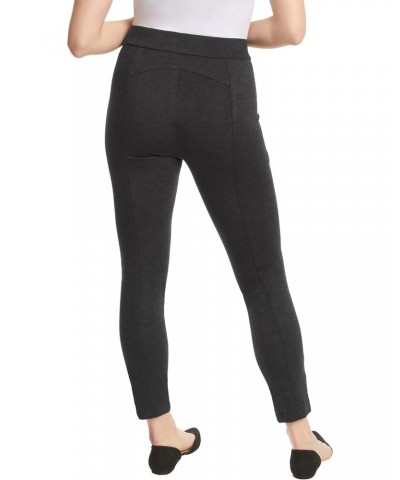 Womens Midweight Tummy Control Ponte Pant (Medium, Charcoal Heather) $18.52 Pants