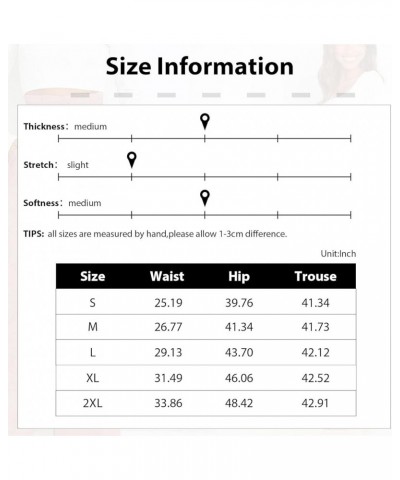 Women High Waisted Wide Leg Pants Long Straight Trousers Stretchy Casual Pant Army Green $19.17 Pants