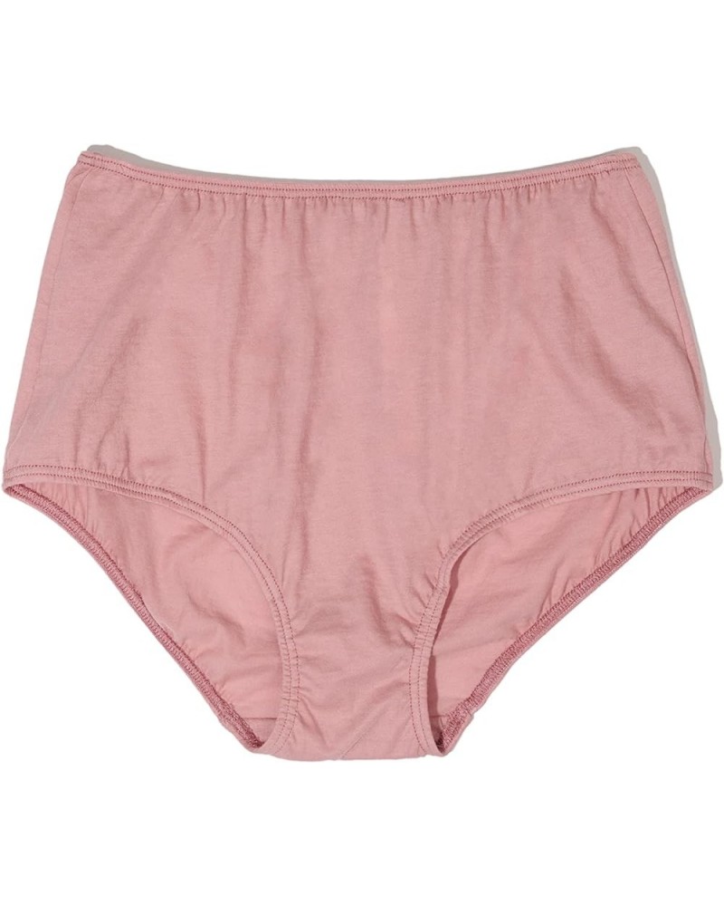 100% Organic Cotton High Waisted - Soft, Fair-trade, Breathable Pima Cotton Underwear for Everyday Comfort Mauve $27.13 Lingerie