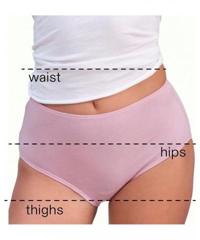 100% Organic Cotton High Waisted - Soft, Fair-trade, Breathable Pima Cotton Underwear for Everyday Comfort Mauve $27.13 Lingerie