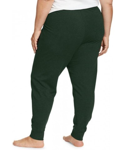 Women's Cozy Camp Fleece Jogger Pants Dark Olive $29.90 Activewear