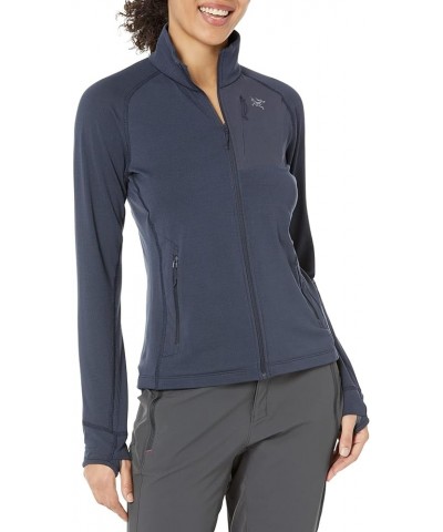 Delta Jacket Women's | Versatile Polartec Power Dry Fleece Jacket Black Sapphire $62.70 Jackets