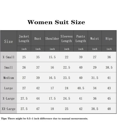 2 PC Women's Suits for Work Peak Lapel Business Suit One Button Pantsuits for Wedding Party Blush $32.50 Suits