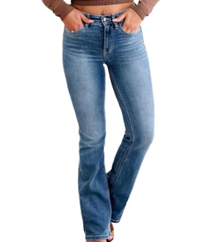 Holy Grail Tummy Control Bootcut Jeans, Holy Grail Jeans, Holy Grail Bootcut Jeans for Women Blue-regular $19.88 Jeans