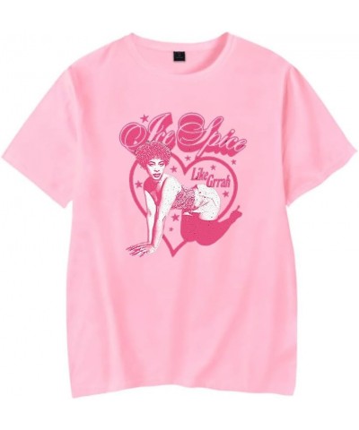 ICE Spice Munch Butterfly in Ha Mood Merch Tshirt Summer Men/Women Tshirt Short Sleeve tOP Pink $8.63 T-Shirts