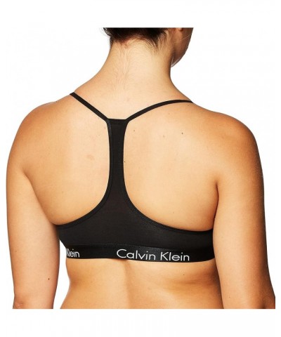 Women's Motive Cotton Lightly Lined Bralette Black $17.46 Lingerie