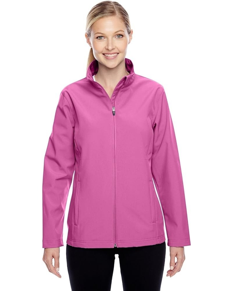 Ladies' Leader Soft Shell Jash Cityket Sport Chrty Pink $21.27 Jackets