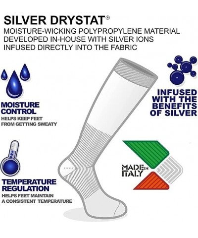 Standard Patented Graduated Compression Travel & Dress Socks (2 Pack) White $17.15 Others