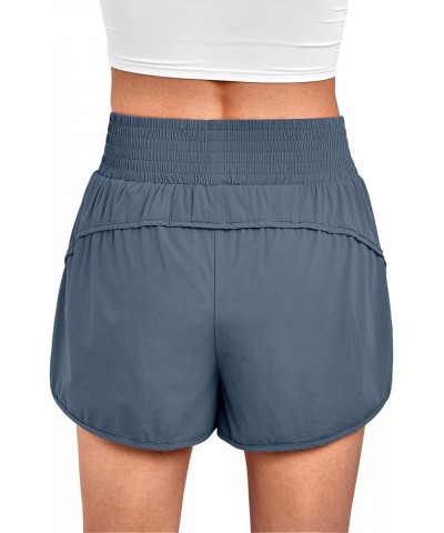 Womens Athletic Shorts High Waisted Running Shorts Gym Workout Shorts Casual Comfy Sport Shorts with Pockets 2024 Neayblue $1...