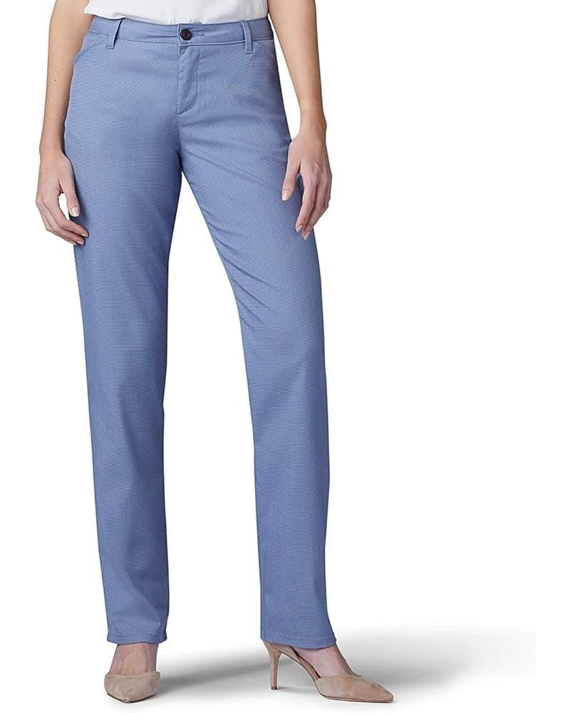 Women's Petite Relaxed Fit All Day Straight Leg Pant Waterscape Tweed $20.60 Pants