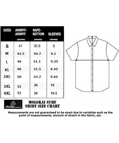 Official Molokai Button up Slim Fit Hawaiian Short Sleeve Shirts Cannabis (Black) $15.84 Shirts