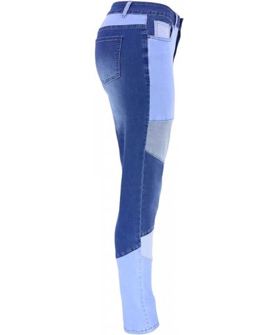 Women's Boyfriend Jeans Distressed Slim Fit Ripped Denim Pants Comfy Stretch Skinny Jeans S9079blue $19.46 Jeans